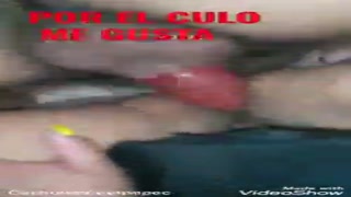 giving him in the asshole 21 cm