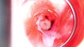 camera intense penetration inside beaver colossal jizz blast in dripping cum-filled cunt greatest internal asmr in 4k