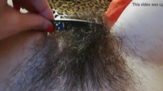 bush bush fetish videos the best unshaved velvet hole in close up with massive clit