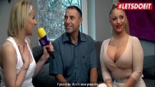 Dana Jayn: Busty German Star Scores Hard Anal With Older Man