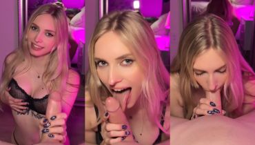 Novaruu Delivers: Close-Up Blowjob Session