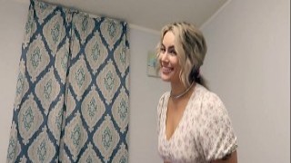 Hot Step Mom Invites You to Share Her Bed Tonight
