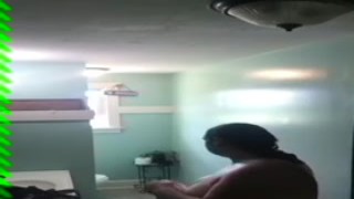 m. to swallow dick after shower