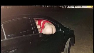 Cuckold Husband Leaves Wife&rsquo;s Bare Ass Exposed To Public Strangers
