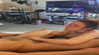 gorgeous duo gets crazy on the couch