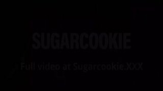 natural freckles with hefty cleavage gets a deep creampie in the kitchen