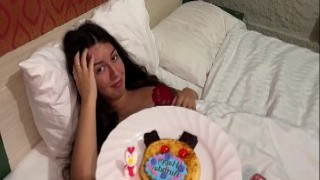 She Takes Rough Cock For Her Birthday