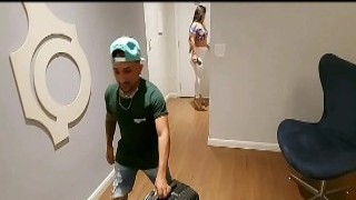 Dwarf Takes Hardest Shot Inside Wife For Fun