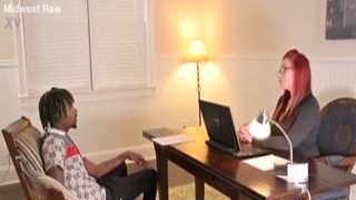 parole officer gets stiff dick