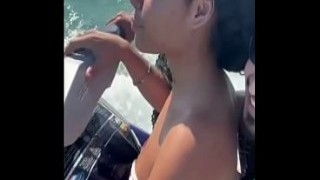 Honeymooning Brazilian Bride Cheats on Husband with Muscular Jetski Coach