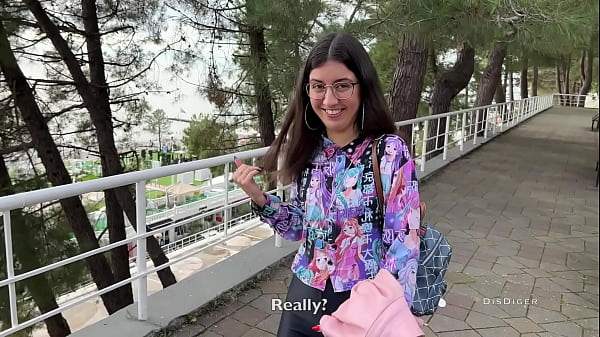 picked up a random cutie on the street and loaded up her glasses