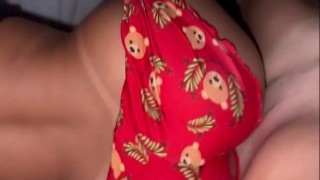 Cock-Hungry Wife Teases Husband In Short Shorts Before Sex