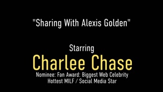 experienced sex fiends charlee chase and alexis golden in swinger ffm 3some