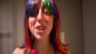 melody parker gets her throat gaped by gibby the clown