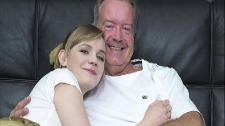 Sexy Blonde Bends Over For Grandpa&rsquo;s Big Cock