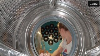 Step Sister Squeezed in Washing Machine: Emergency Rescue Mission