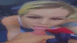 suckk monster dick outside cim