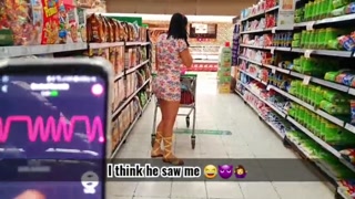 martinasmith explosive squirt at the mall