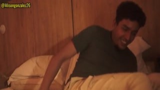 watching netflix with my fake sister and i couldn t help but put my penis in her mouth we almost got caught 