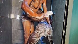 Horny Boss Catches Petite Employee Masturbating at Work