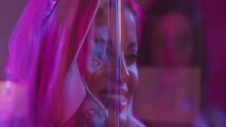 girlsway - stripper wants her money... or bald pussy - kira noir and jade baker