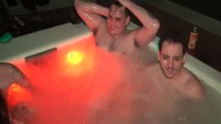 jacuzzi orgy hot foursome with yael stc keila bassi and el nono - knock knock club
