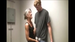 monster facial for the randy granny