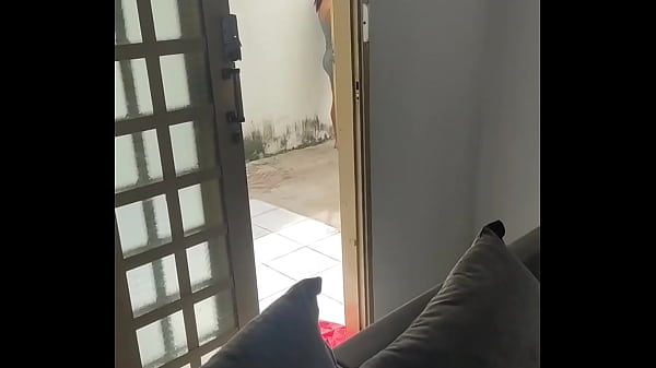 delivery guy walked in while i was getting hammered things got messy
