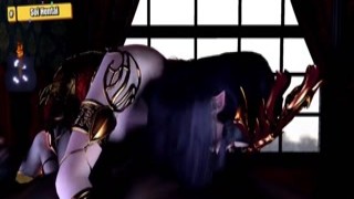 sfm 3d - 108 goddess ep 57 - medusa queen part 2 - black veiny shaft