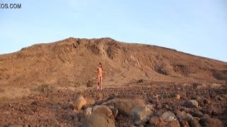y. melena maria rya naked in the desert