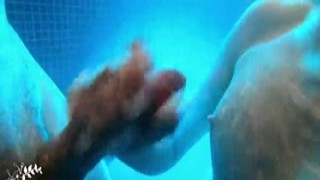 exxxtra small teens in pool - y. step sister gives gagging blowjob to her