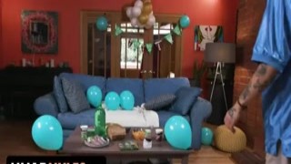 middle eastern seductive mature mona azar bounces her plump booty on stepson s rod - mylf