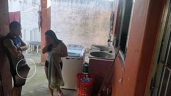 wife's away and the maid finally got a taste of my cock