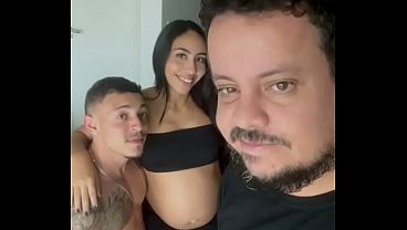 He ate the hot pregnant woman in front of her cuckolded husband.