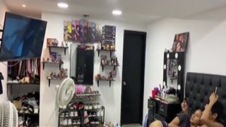 i watch movies with my stepsis and we end up drilling until we seed