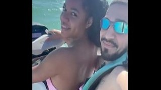 Young Brazilian Stolen By Jet Ski Instructor For Salty Sea Sex