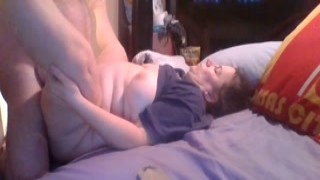 hubby partying with wife