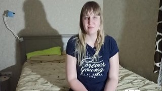 Shy Chubby Housewife Debuts Naked on Cam for First Time
