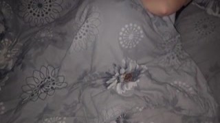 my step mom was woken up by my meat pole homemade real 