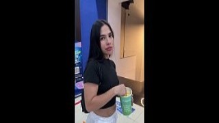 Stranger Gives Blowjob And Swallows Cum In Mouth