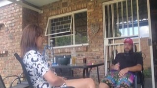 mutual masturbation with my neighors wife end in a oozing cum leaking pussy outdoors