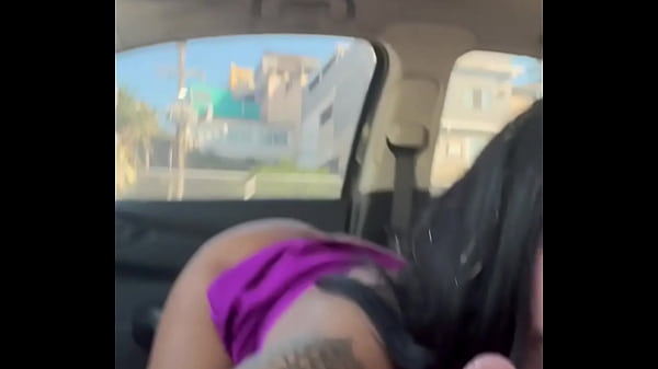 Blowjob in motion - I sucked the Uber guy at the wheel
