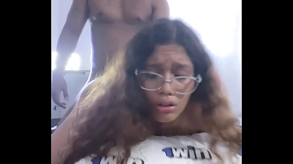 Stepsister tries a black cock