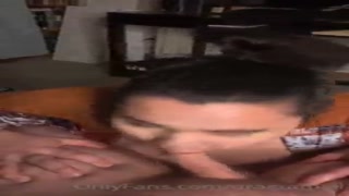 nut swallowing throatpie post climax sucking