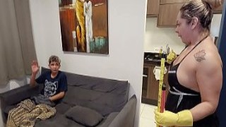 Boss&rsquo;s Son Takes Maid&rsquo;s Tasty Ass (FULL VIDEO ON RED)