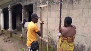 he came for electrical wiring in my new house i could nt resist to ravish him outdoor