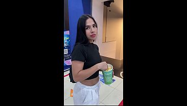 picked up a total stranger just to load her mouth