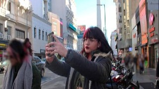 18-Year-Old Argentine Petera Caught by the Obelisk in Buenos Aires