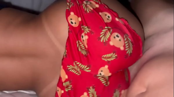 Cock-hungry wife goes to bed with short shorts to tease her husband
