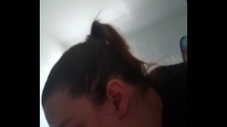 Horny Bitch Eagerly Devours Hard Cock